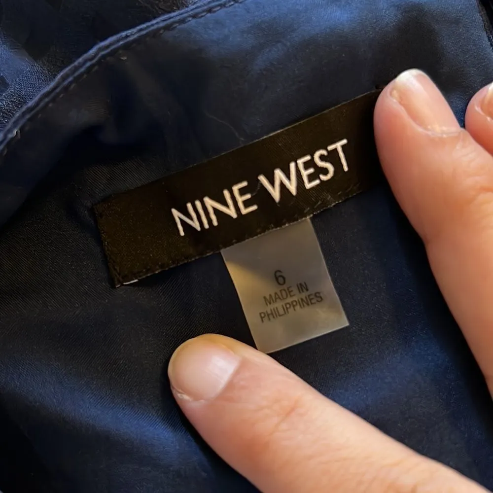 Nine West navy dress 6 - Image 6