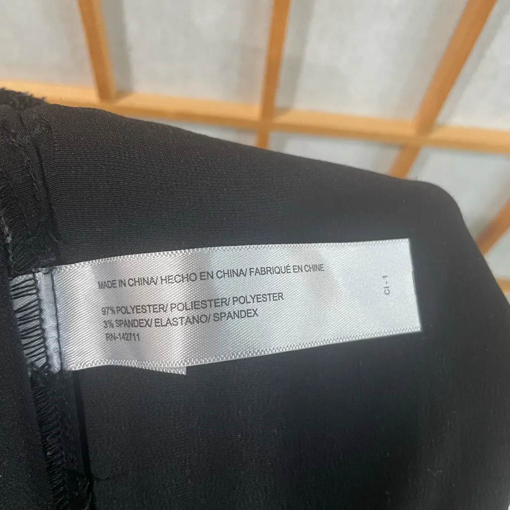 Eloquii women Elegant wide leg Black Dress Pants - Image 4