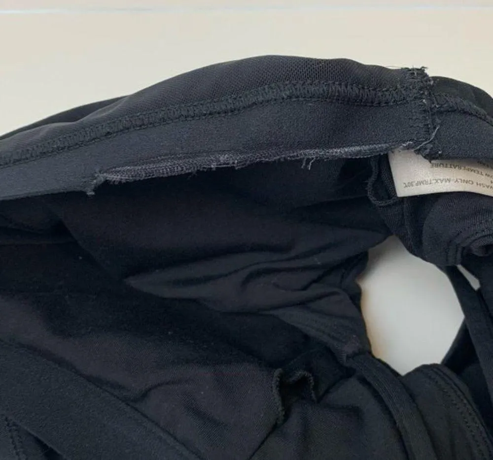 Unknown Brand Black Shelf Bra Crop Tank Top Size M - Image 6