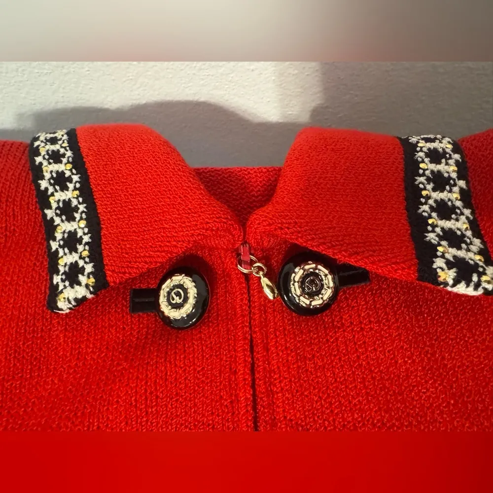 Vintage St. John Collection Knit Jacket Old Money Classic Holiday Career Size 4 - Image 8