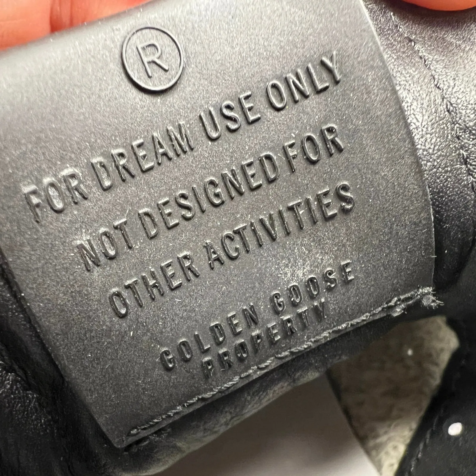 Golden Goose Purestar Black Low Top Sneakers Size 38 (Womens 8) See Description - Image 10