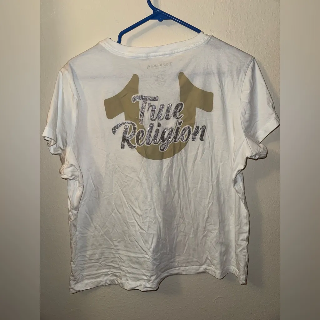 True Religion V-Neck T-Shirt - Image 4