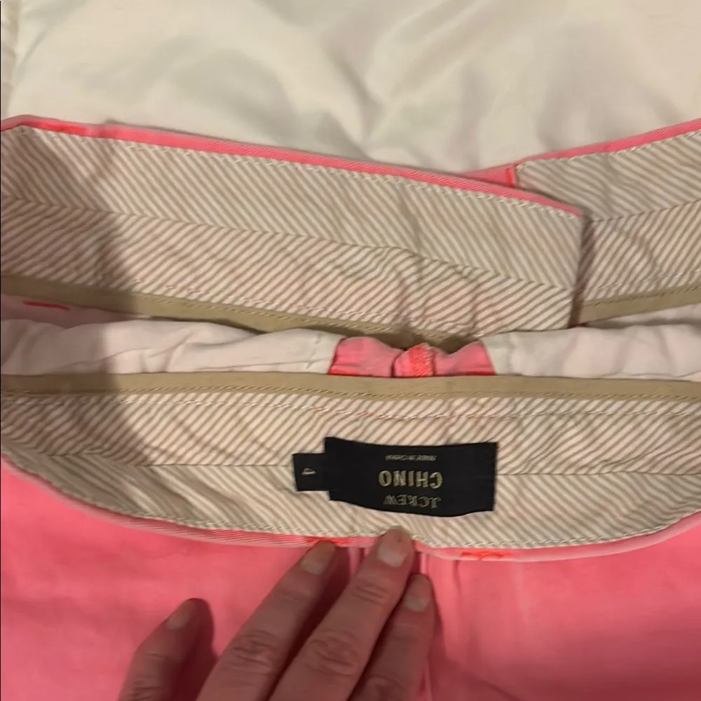 JCrew Hot Pink Women's Chino Shorts - Image 7