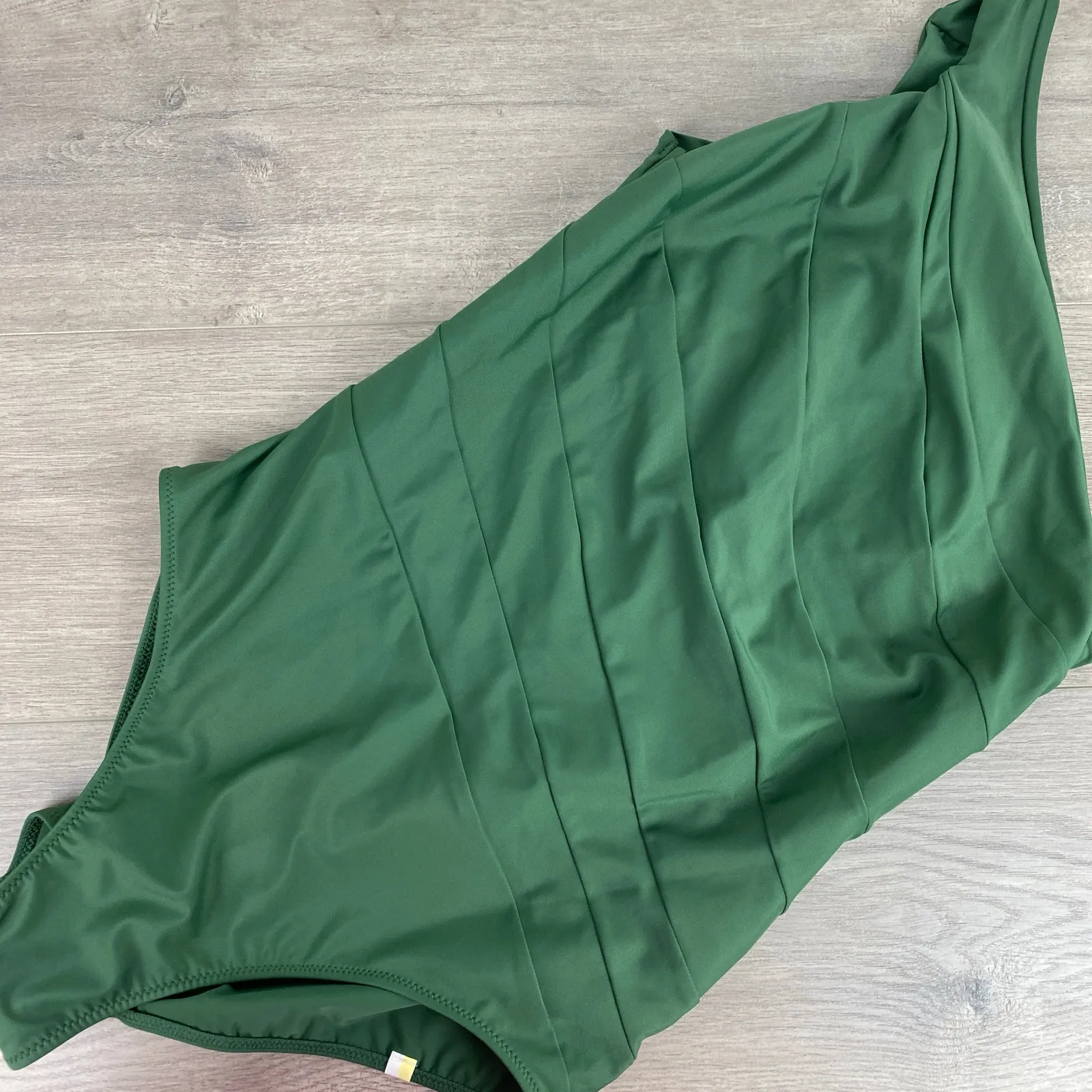 Summersalt Olive Green The Sidestroke One Piece Swimsuit Sz.12 NWT - Image 5