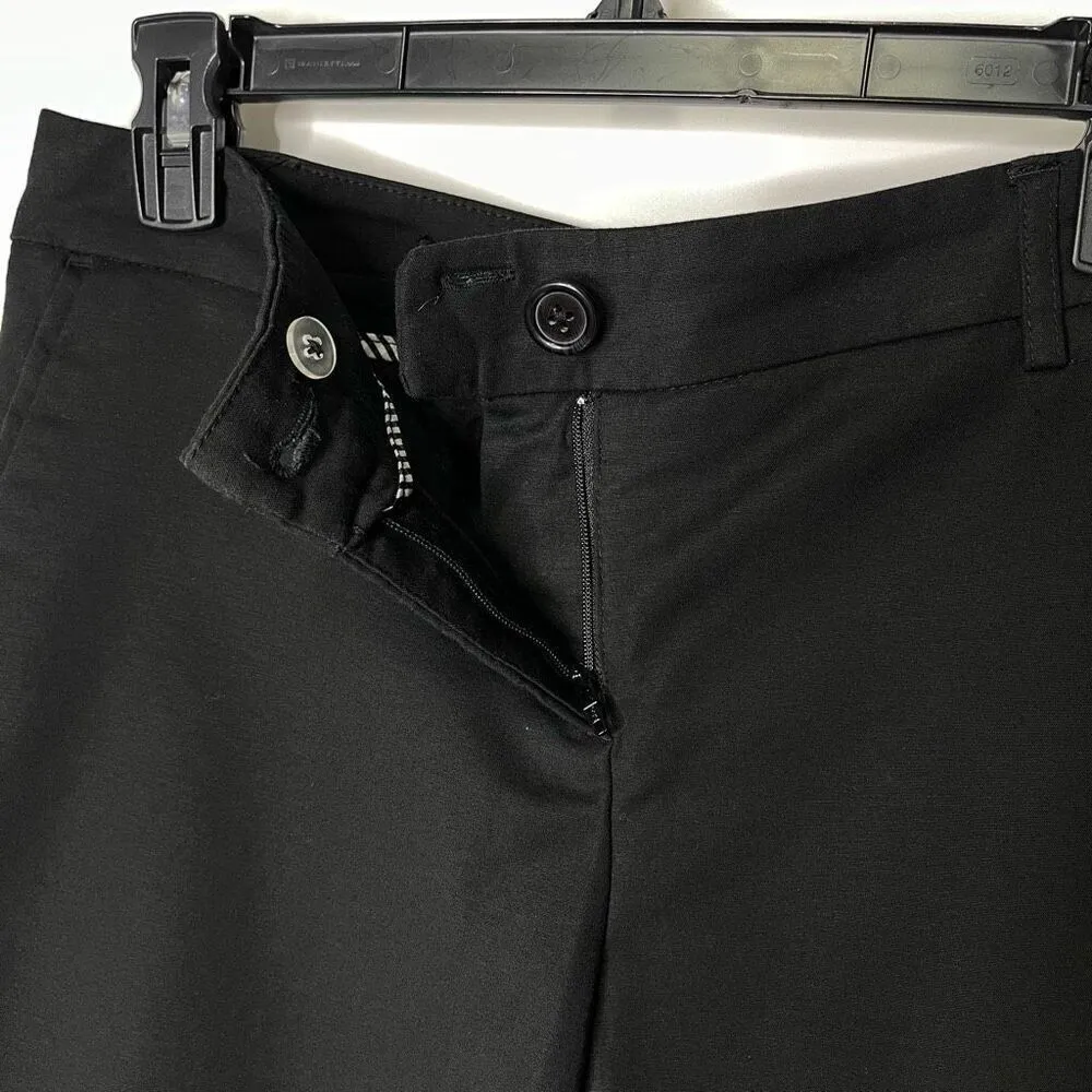 Hilary Radley Mid-rise Slim Stretch Crop Leg Pants (Black) - 8 - Image 9