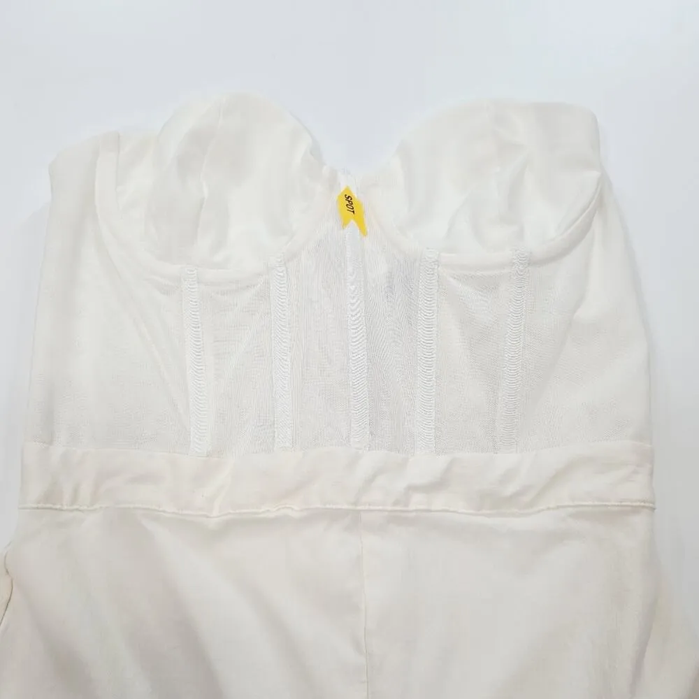 NBD Hastings Jumpsuit in White Small - Image 9
