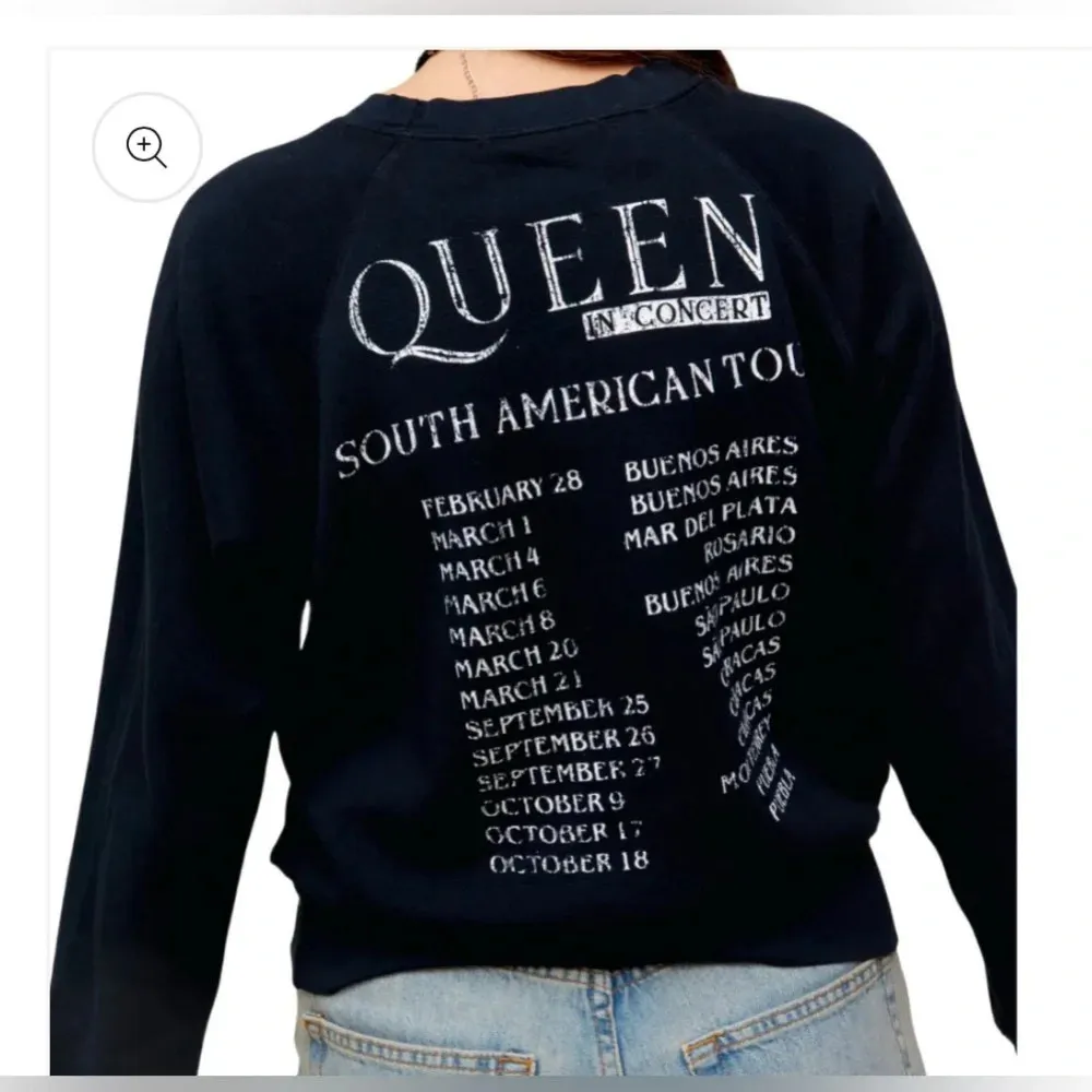 New daydreamer Queen South American tour black sweatshirt small - Image 2