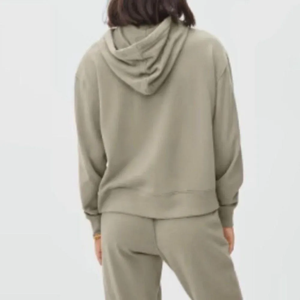 NWT Everlane Organic Cotton Pullover Track Hoodie Sweatshirt - Image 2
