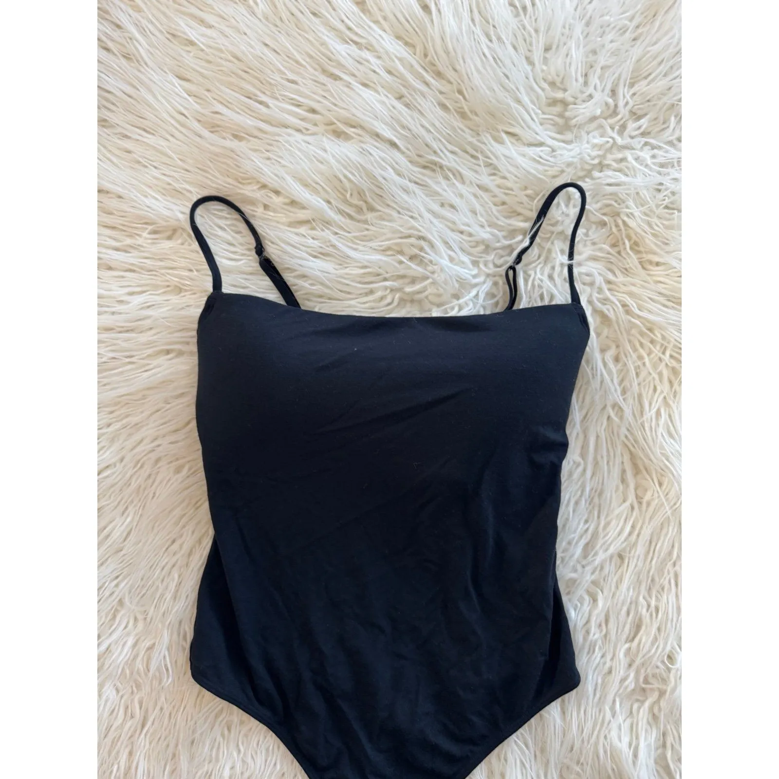 Skims Smooth Layers Scoop Neck Bodysuit Obsidian Size Small - Image 3