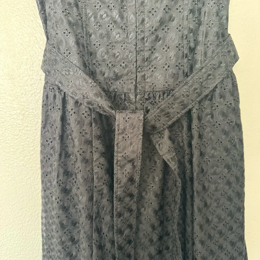 Nanette Lepore Mambo Bustier Black Eyelet Lace Party A-line Dress Size 10 - Image 8