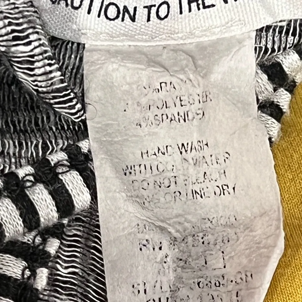 Women’s Caution to the Wind Medium Striped Button Front Tank Top Dress - Image 3