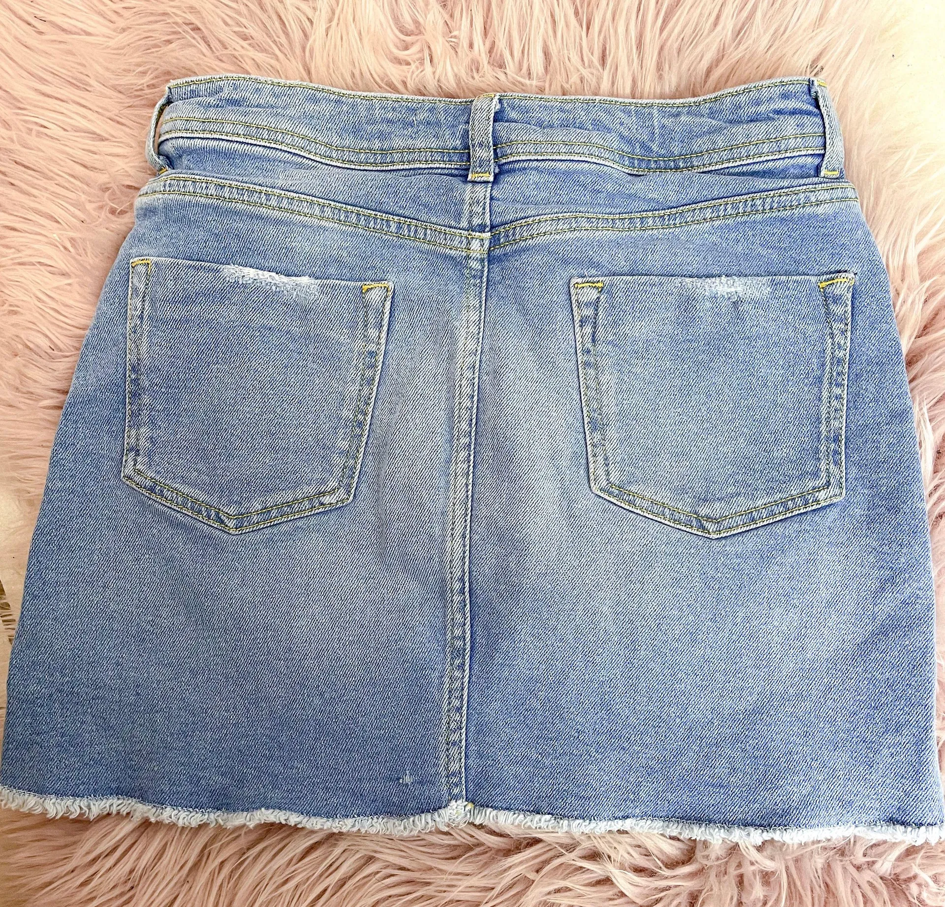 ZARA Basic Z1975 Denim Jean Skirt - Image 2