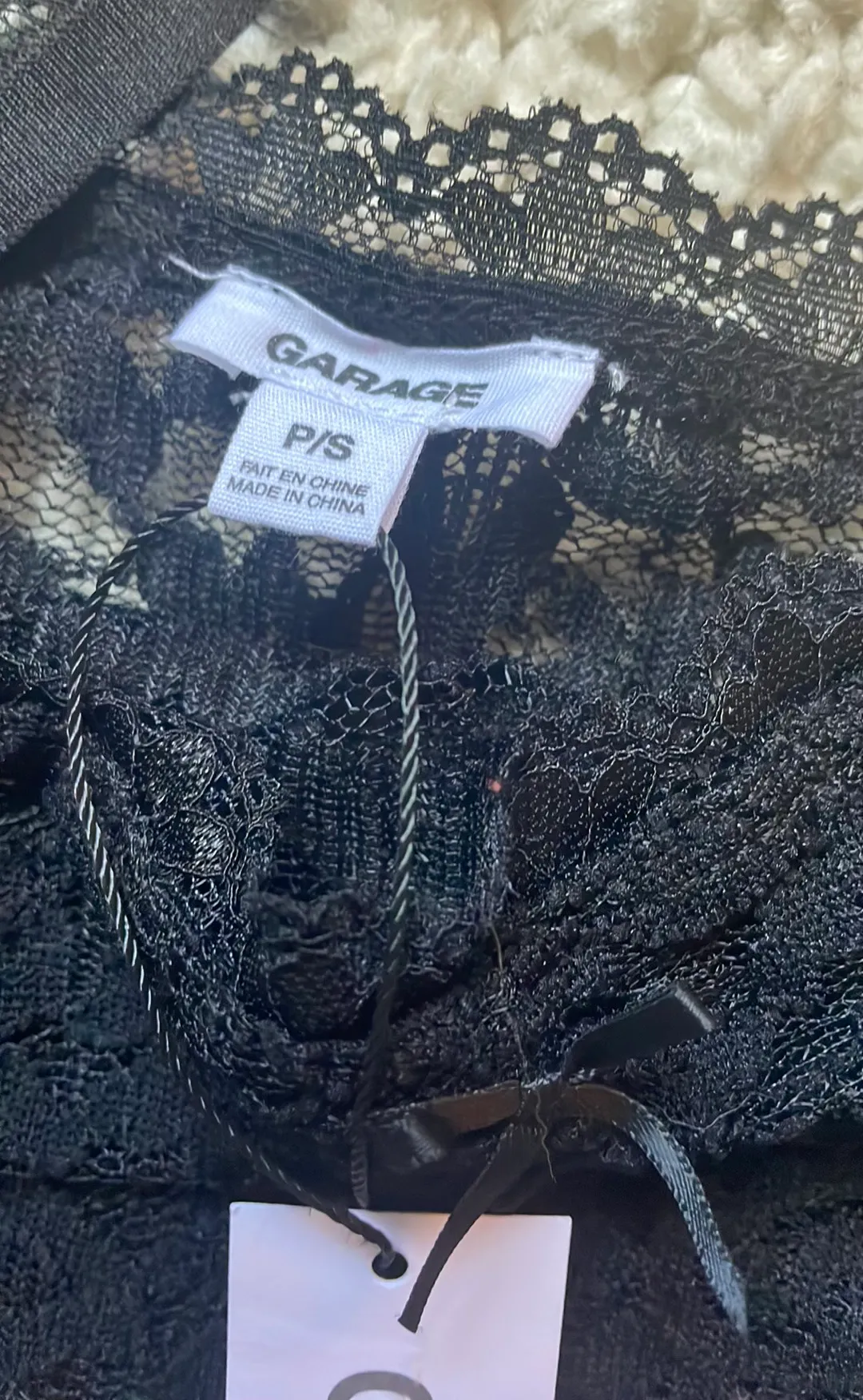 NWT  Sheer Lace Tank - Image 5