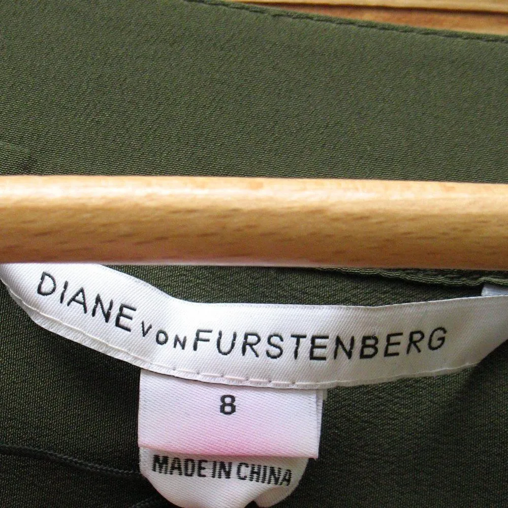 DVF Diane Von Furstenberg Silk Blouse - Image 10