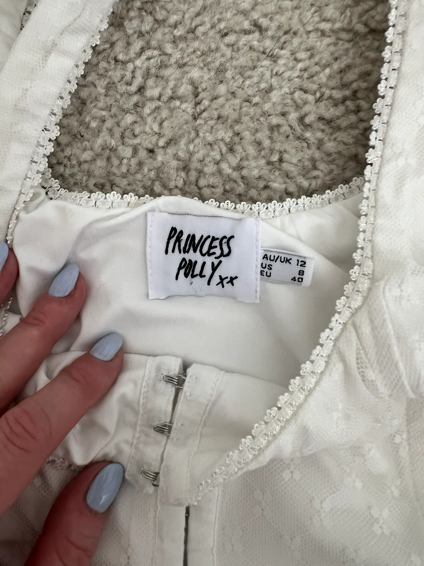 White Corset Top - Image 3