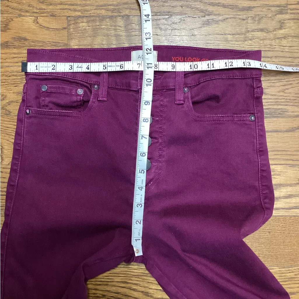 Alice + Olivia high rise button fly jeans. Size 29 - Image 8