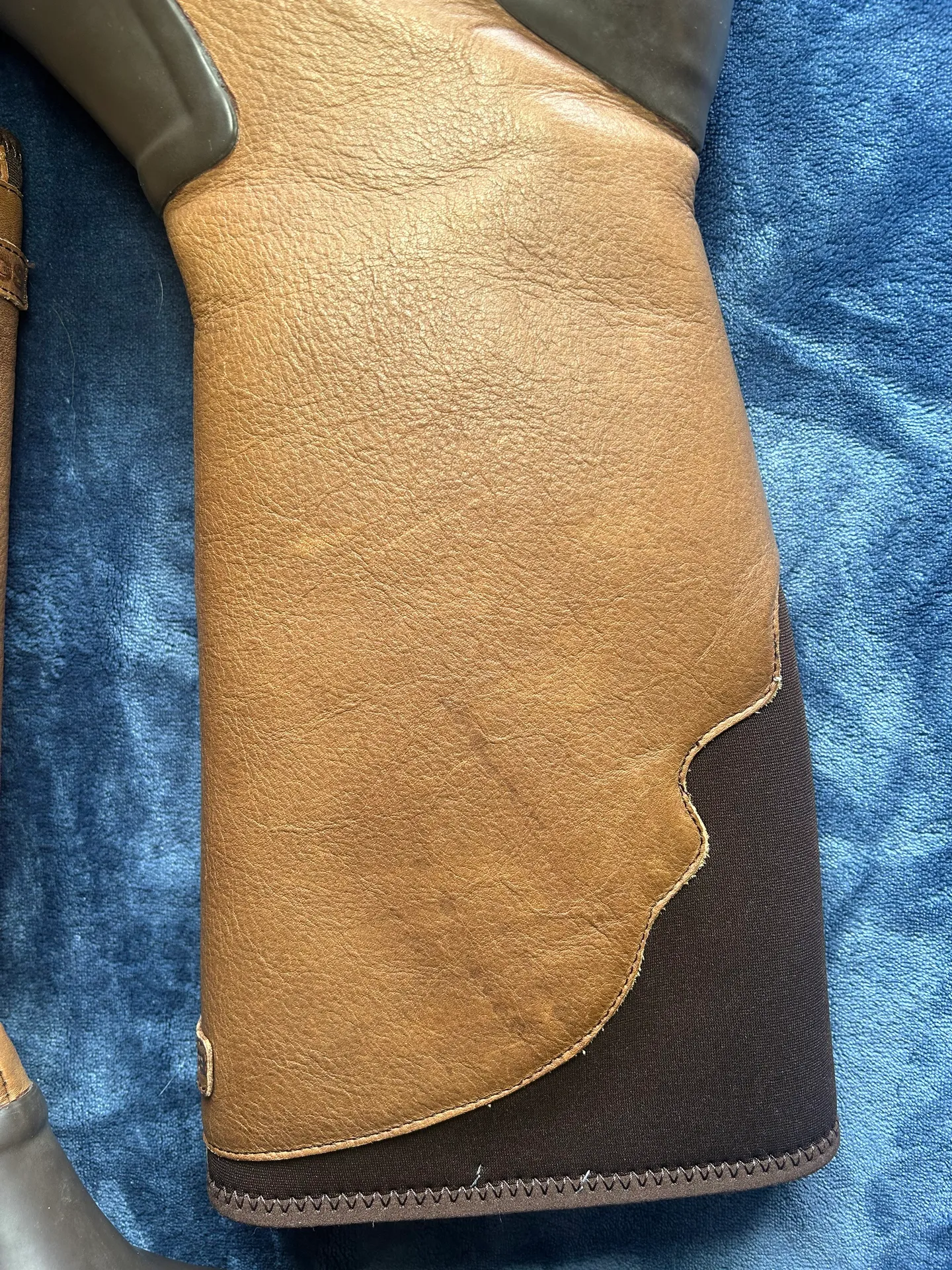 Leather Bogs rain Boots Tan Size 8 - Image 5