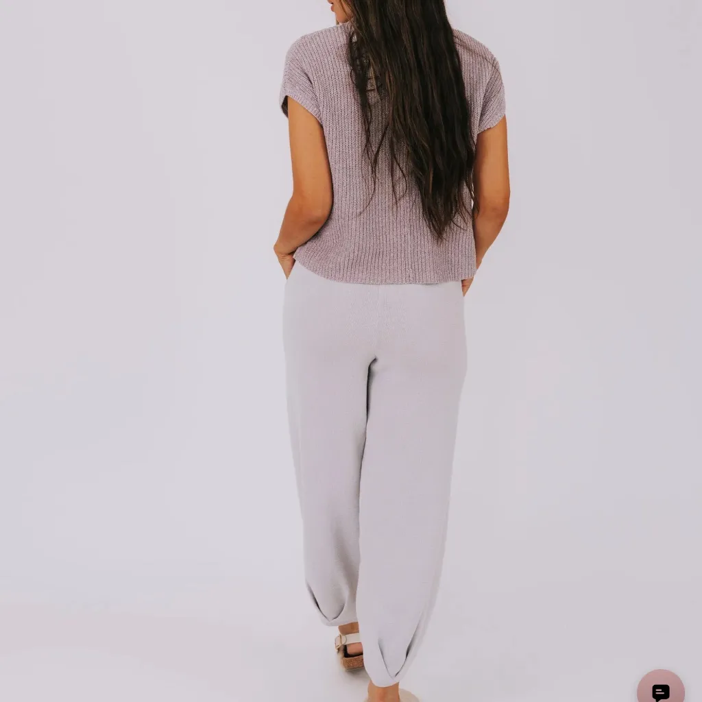 Free People Freya Sweater Set in Oatmeal/ Bone Combo Sz M NWT $128R - Image 9