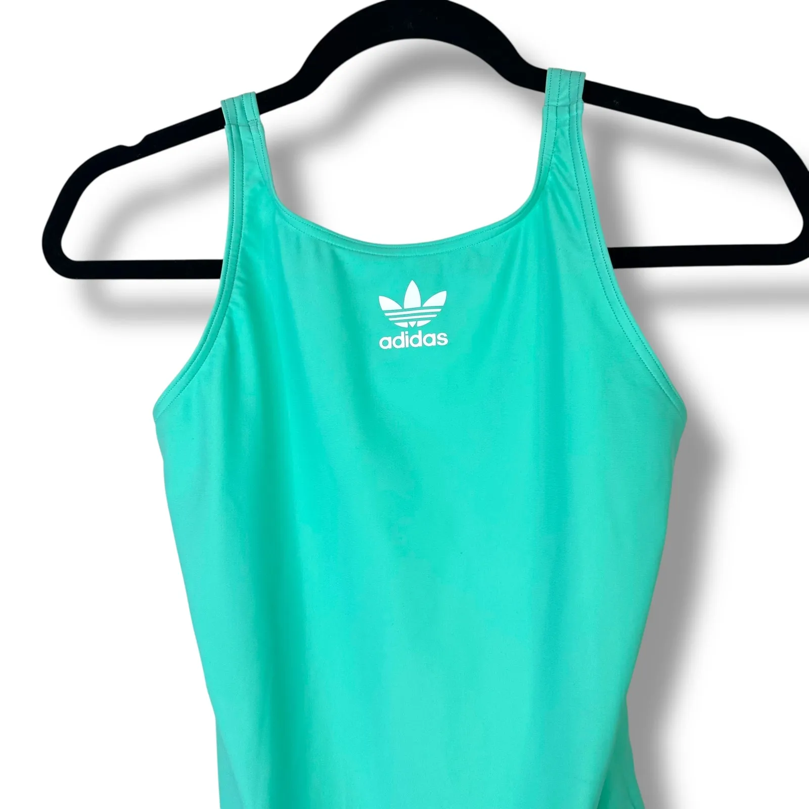 Adidas Originals NWT Prism Mint Trefoil Classic Logo One-Piece Sport Swimsuit - Image 5