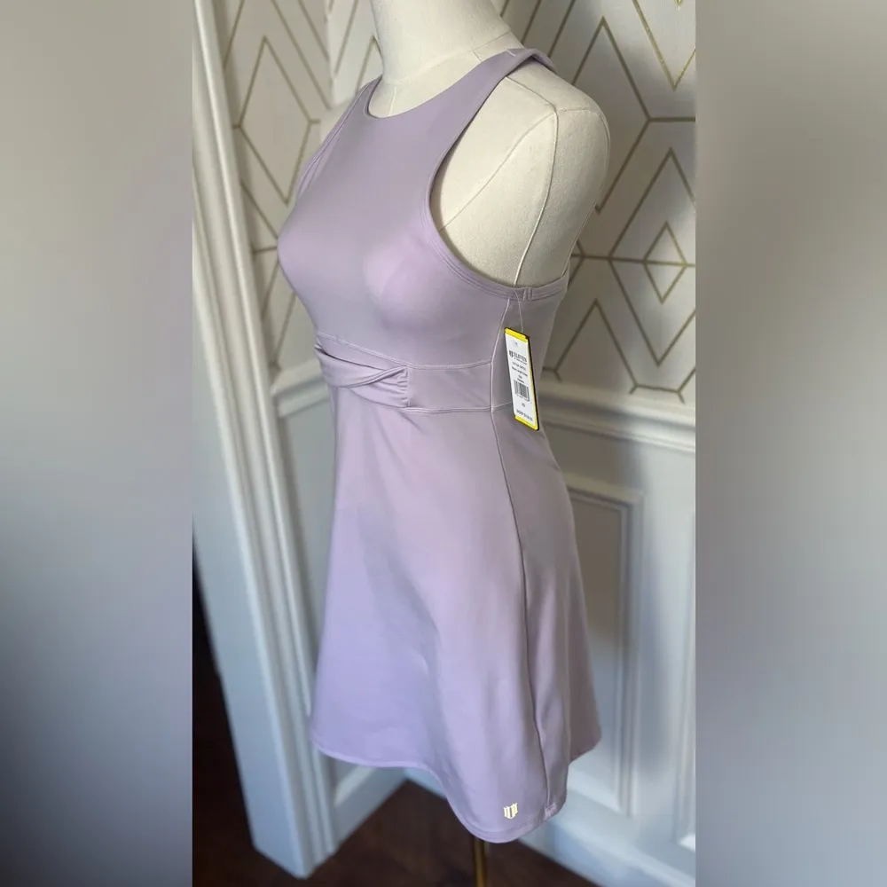 Eleven by Venus Williams Wave Length Dress Purple Extra Small Wisteria Size XS - Image 4