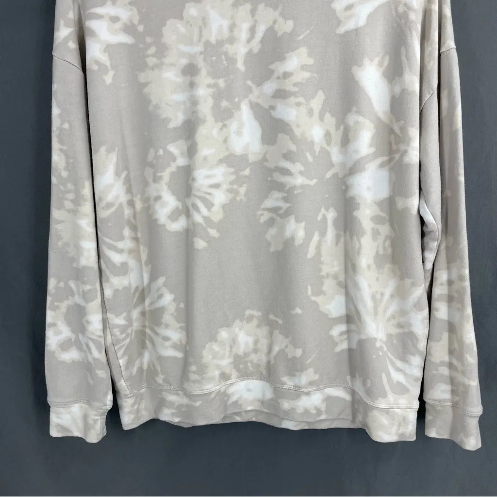 ATHLETA Balance Pullover Tie Dye Comfy Casual Neutral Pullover Sweatshirt Top - Image 5