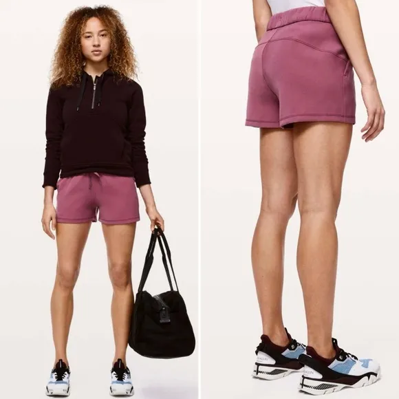 LULULEMON  On The Fly Short Woven 2.5'" in Misty Merlot Women’s 2🧡 - Image 2