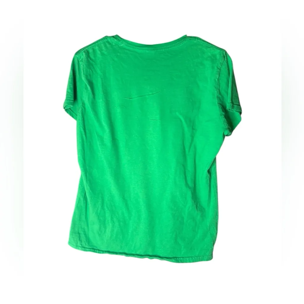 Gildan Green Festive Raccoon Tee - Image 5