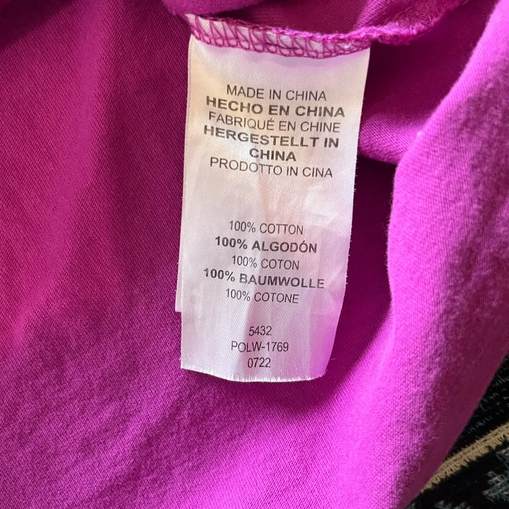 Legendary Whitetails Magenta Graphic Long Sleeve Tee M Outdoor Streetwear Top Purple Size L - Image 13