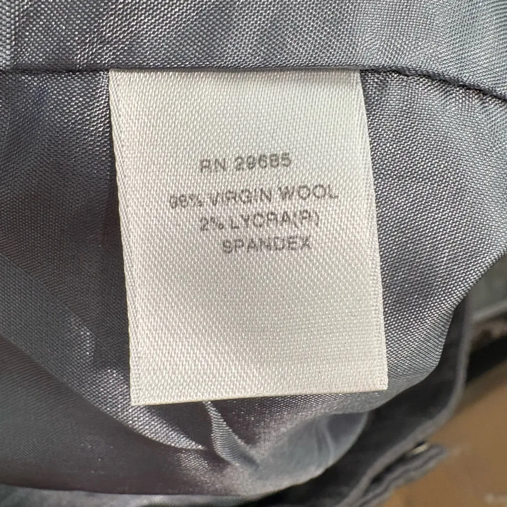 Pendleton  Gray Wool Blend Dress Pants - Size‎ 6 - Image 4