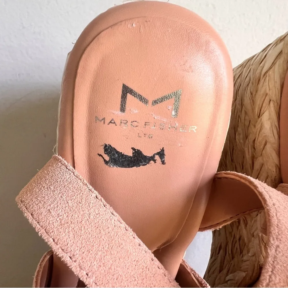 Marc Fisher LTD Nelly Espadrille Wedge Women's Sandal Size 9.5 #174 - Image 7