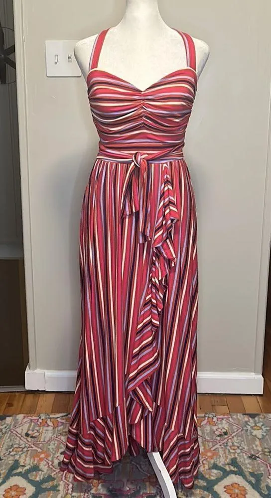 anthropologie gabriela ruffled maxi dress Gabriela Ruffled Maxi Dress