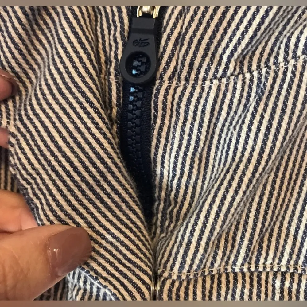 Nike 6.0 Lightweight Zip Up Snap Womens Jacket Size Small Denim Look - Image 7