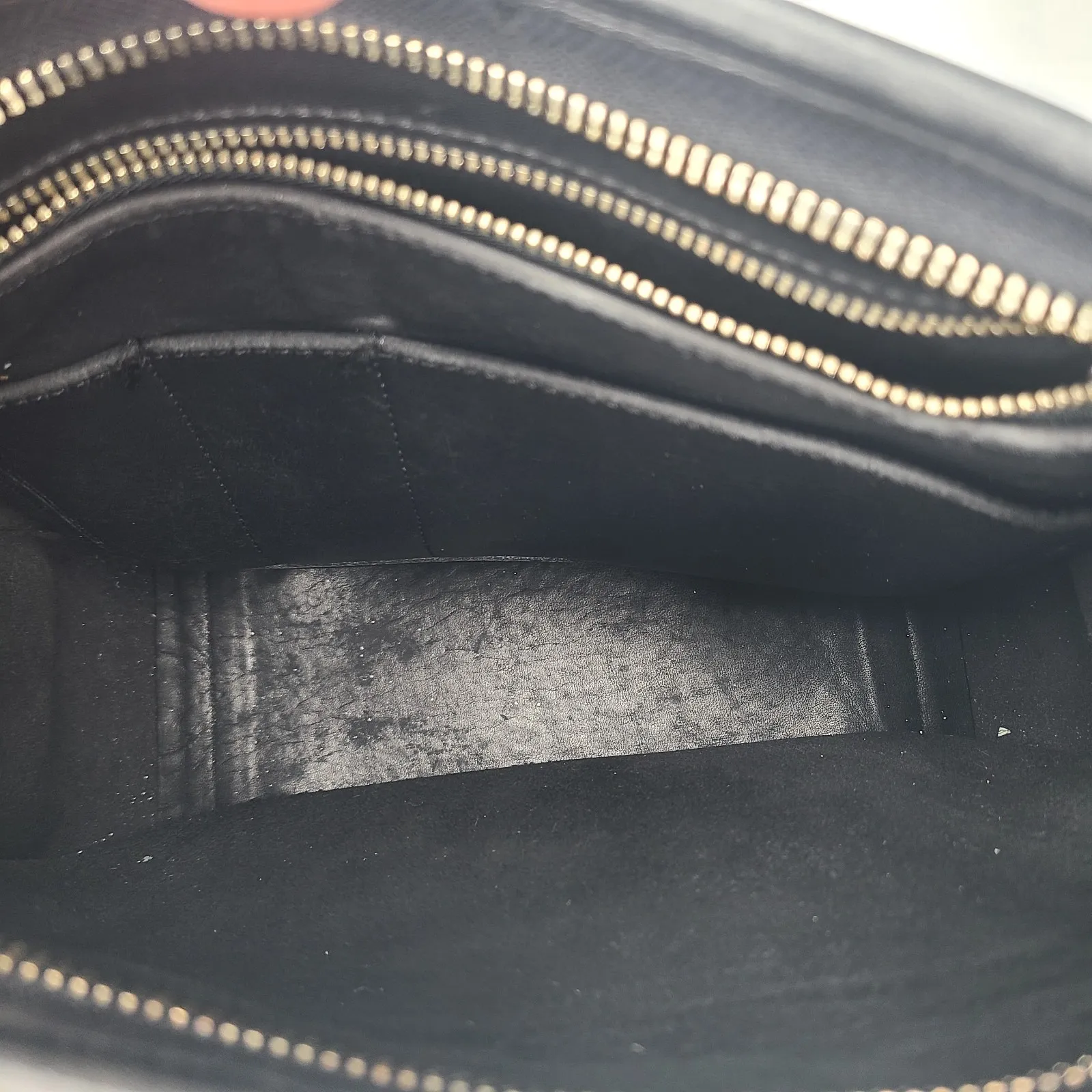 Vintage Coach Legacy Hobo‎ Shoulder Bag Purse Black Leather Top Zipper 9966 - Image 6