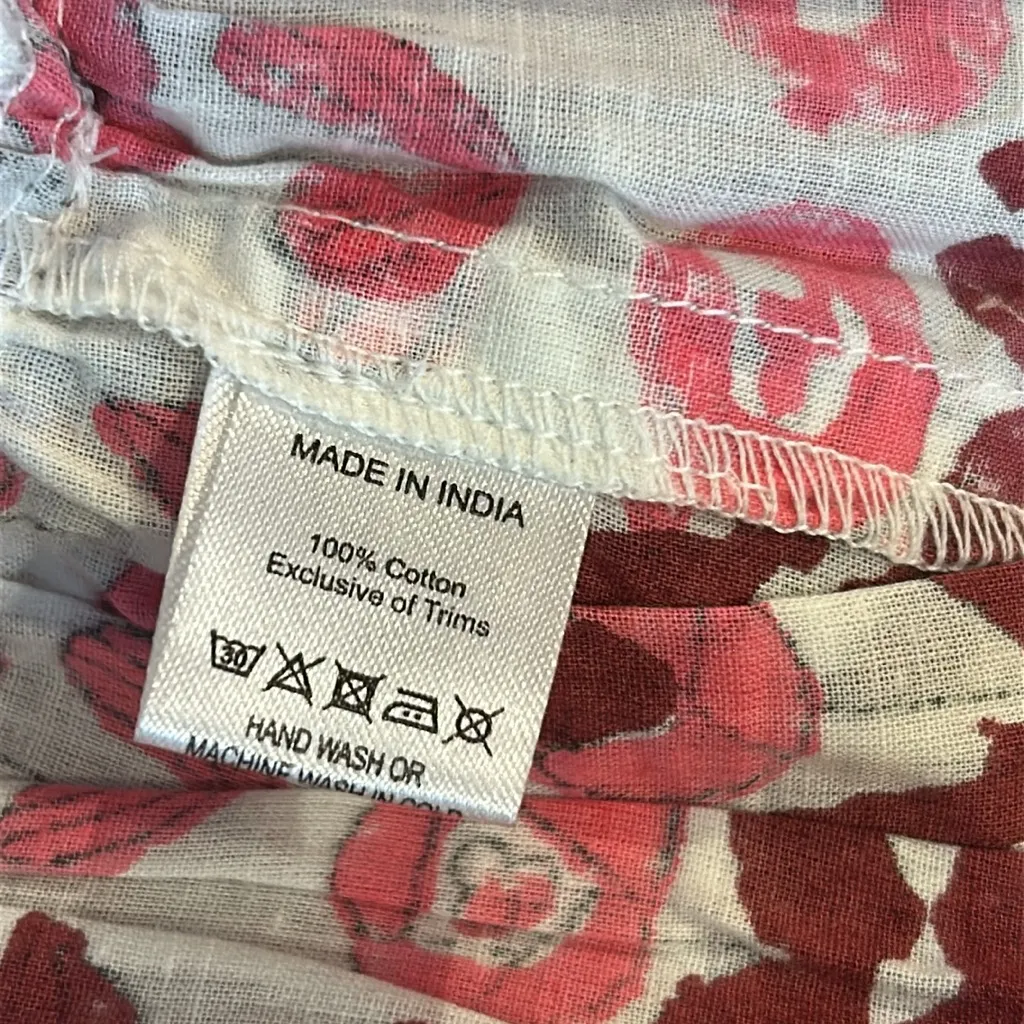 SLV Sur La Vague Blossom Cap Sleeve Mini Dress Size O/P one size petite Pink - Image 11