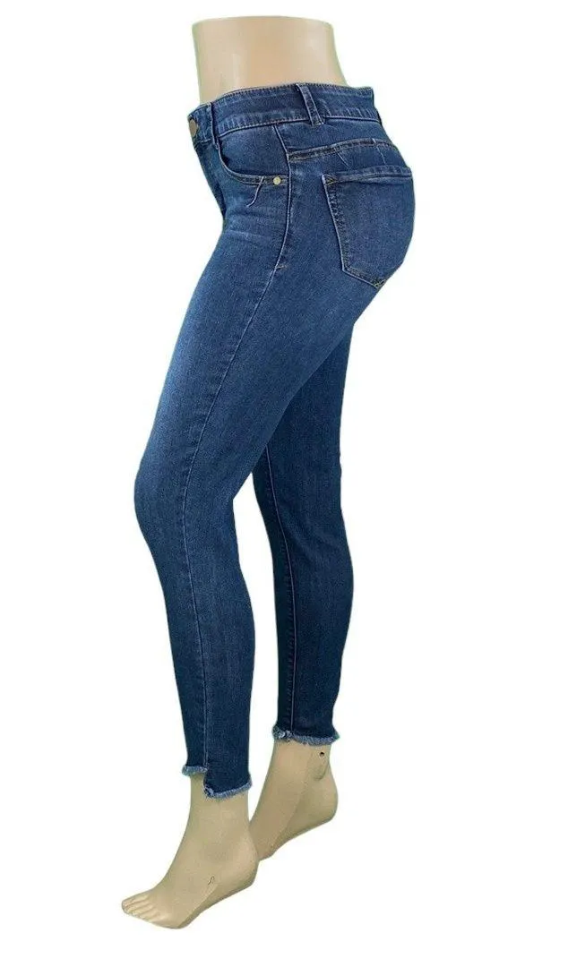 Ab Technology Raw Hem Skinny Jeans - Image 11