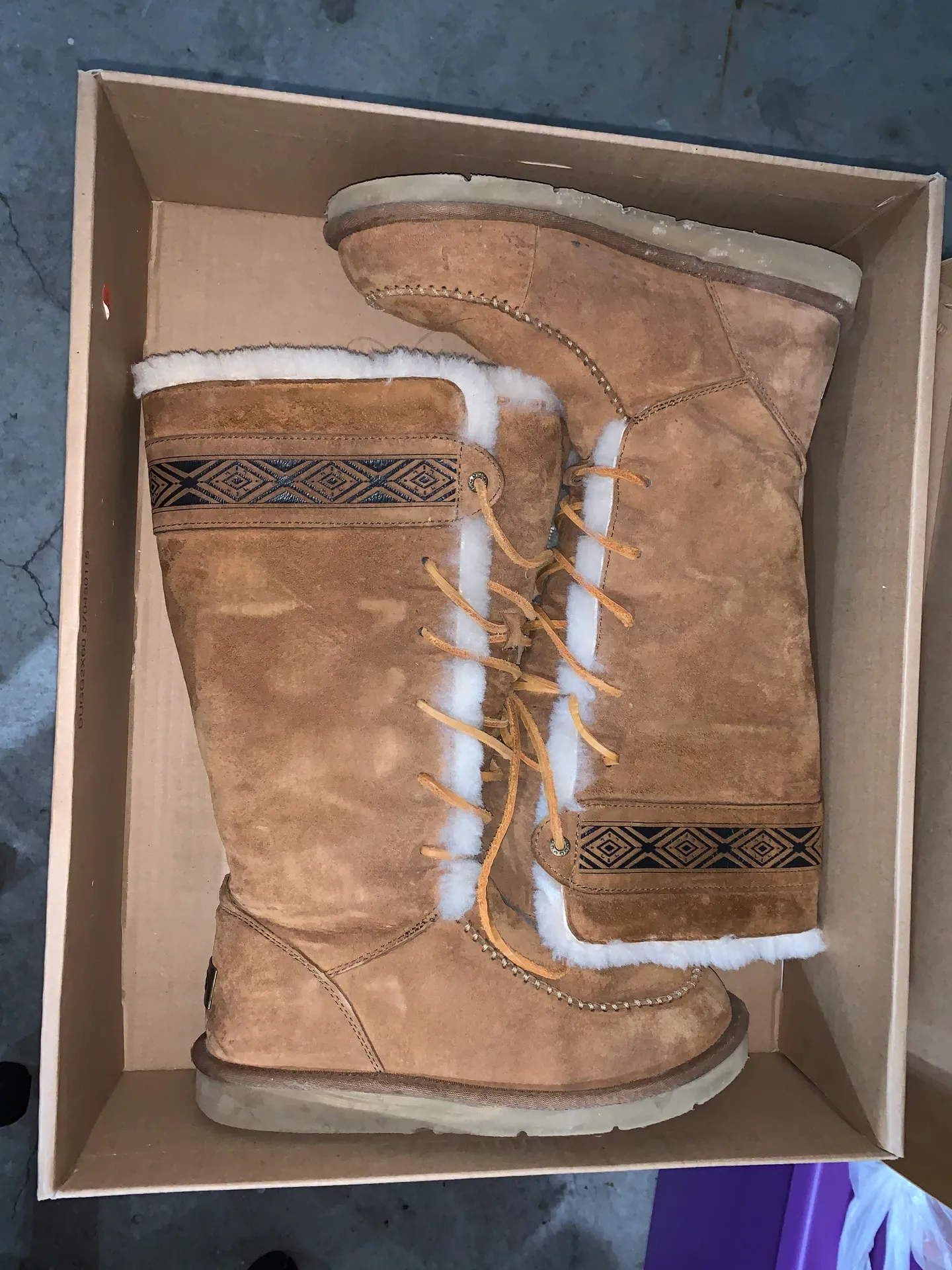 UGG Tularosa Brown Boots US W8 - Image 9