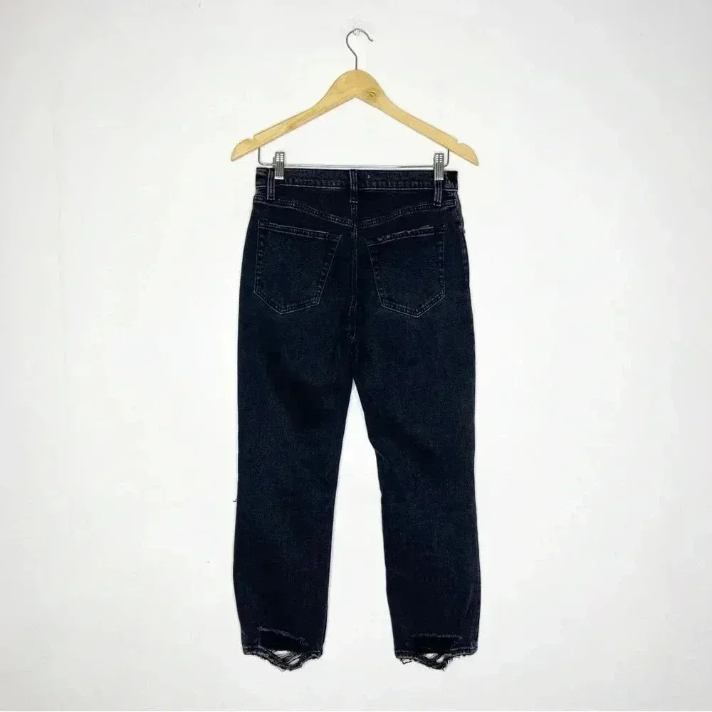 Abercrombie & Fitch Ultra High Rise The Ankle Straight Jeans Size 26 / 2 Short - Image 6