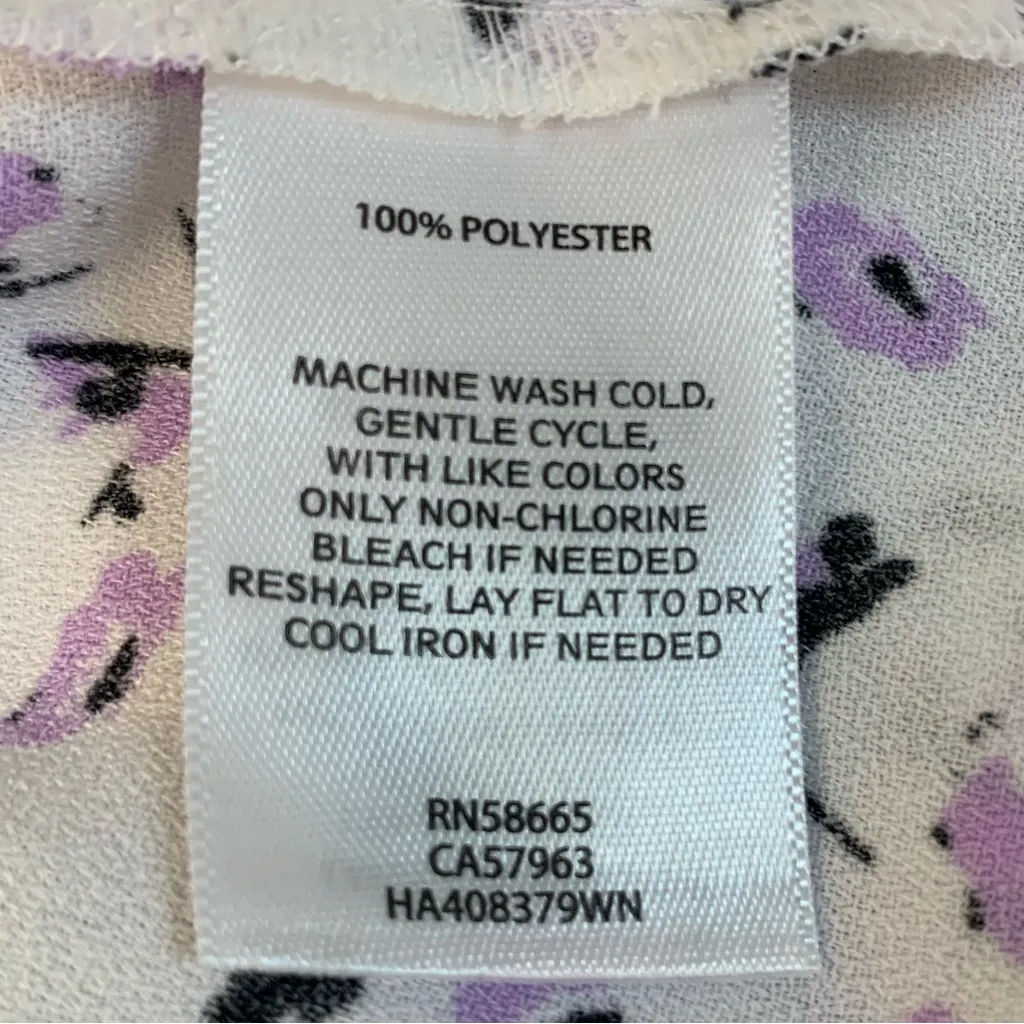 Halogen Floral Blouse.  Size 3X - Image 4