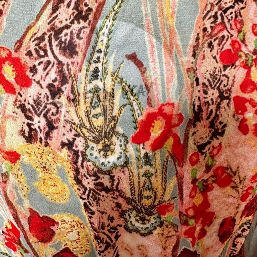 Shein colorful long sleeved crop top - Image 11