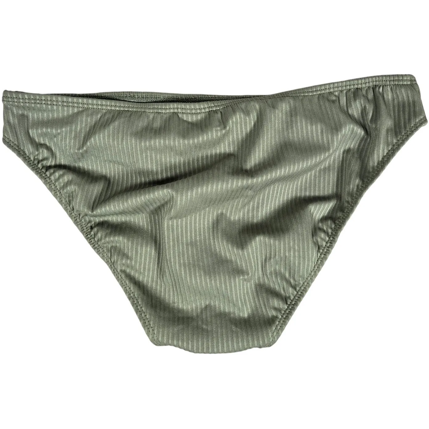 Salt + Cove Ribbed Bikini Bottom in Olive‎ Green M NWT Size undefined - Image 2