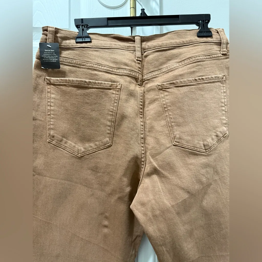 a.n.a Brown Straight Leg Pants size 14 - Image 7