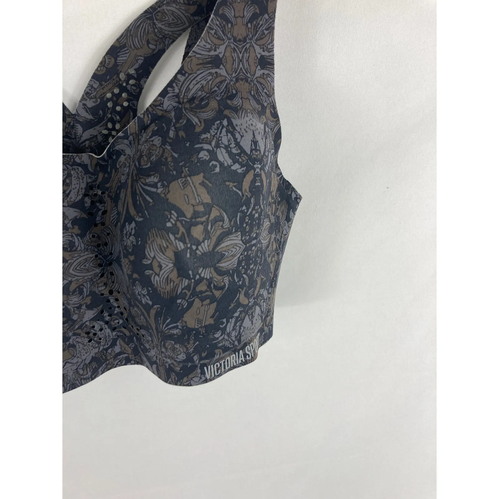 Victorias Secret SPORT Angel Max Paisley Patterned Sports Bra Size 34D - Image 2