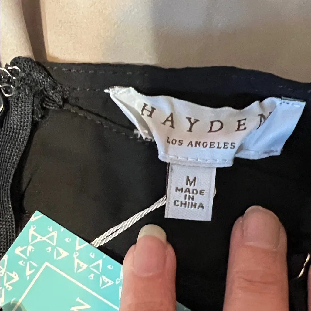 Hayden Black Layered romper - Image 3