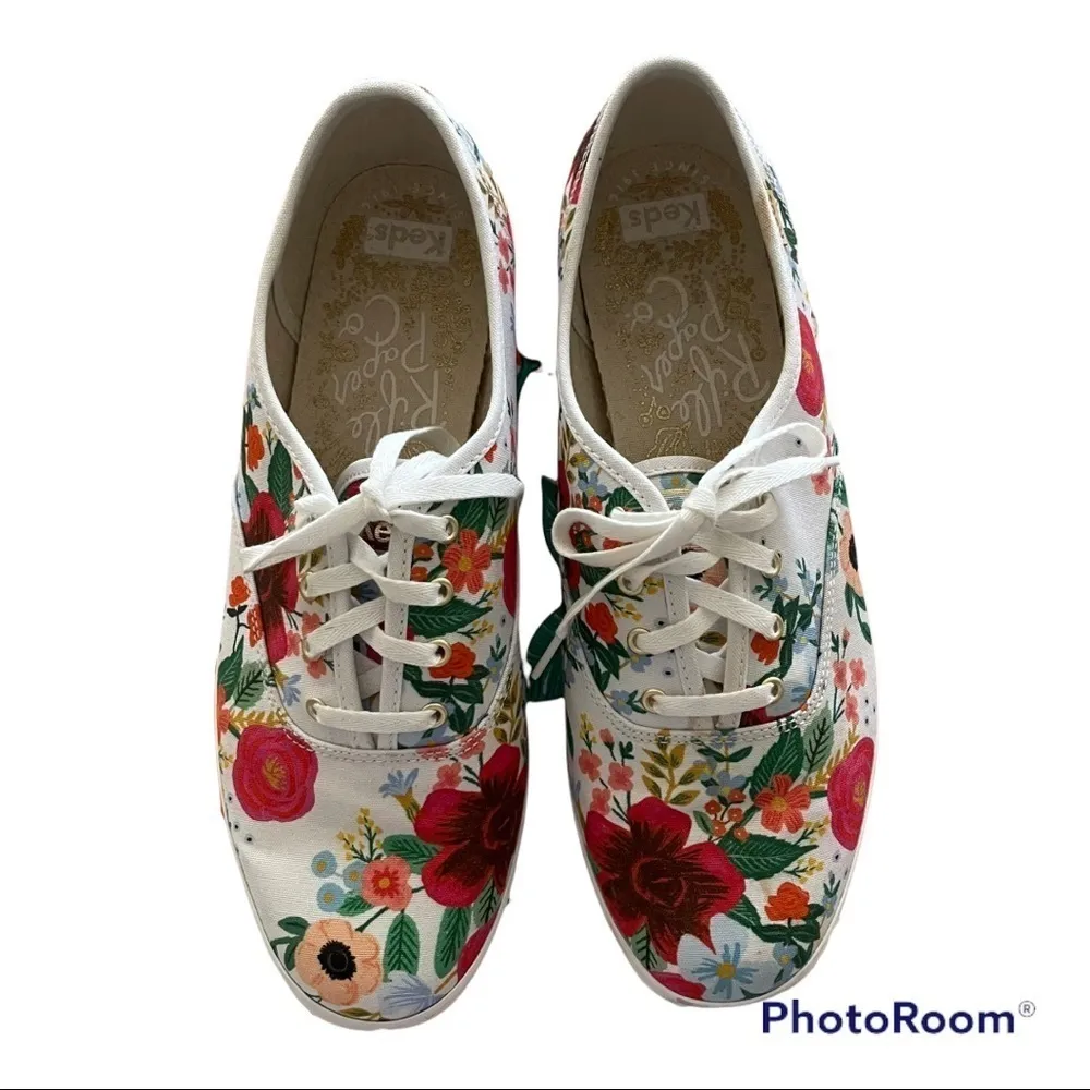 Rife Paper Co. & Keds Wild Rose Champion Sneaker White Size 8.5 - Image 2