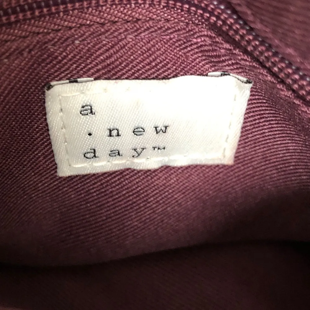 A New Day Burgundy Crossbody Purse - Image 9