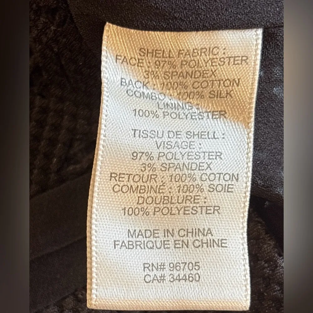 REBECCA TAYLOR  Black Eyelet Lace Sleeveless  Crop Top Womens Sz 2🧡 - Image 9