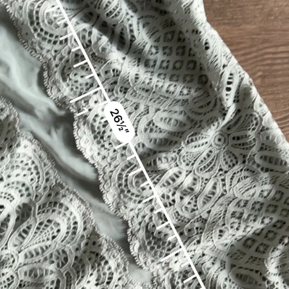 Victoria’s Secret grey mesh lace bodysuit - Image 6