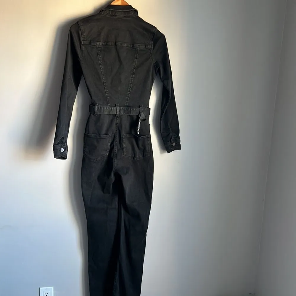 NEW PAIGE Manhattan Denim Jumpsuit - Image 3