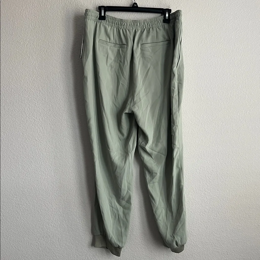 Lauren Ralph Lauren Women's Crepe Sweatpants in Ranch Sage, Plus Size 14W, NEW - Image 5