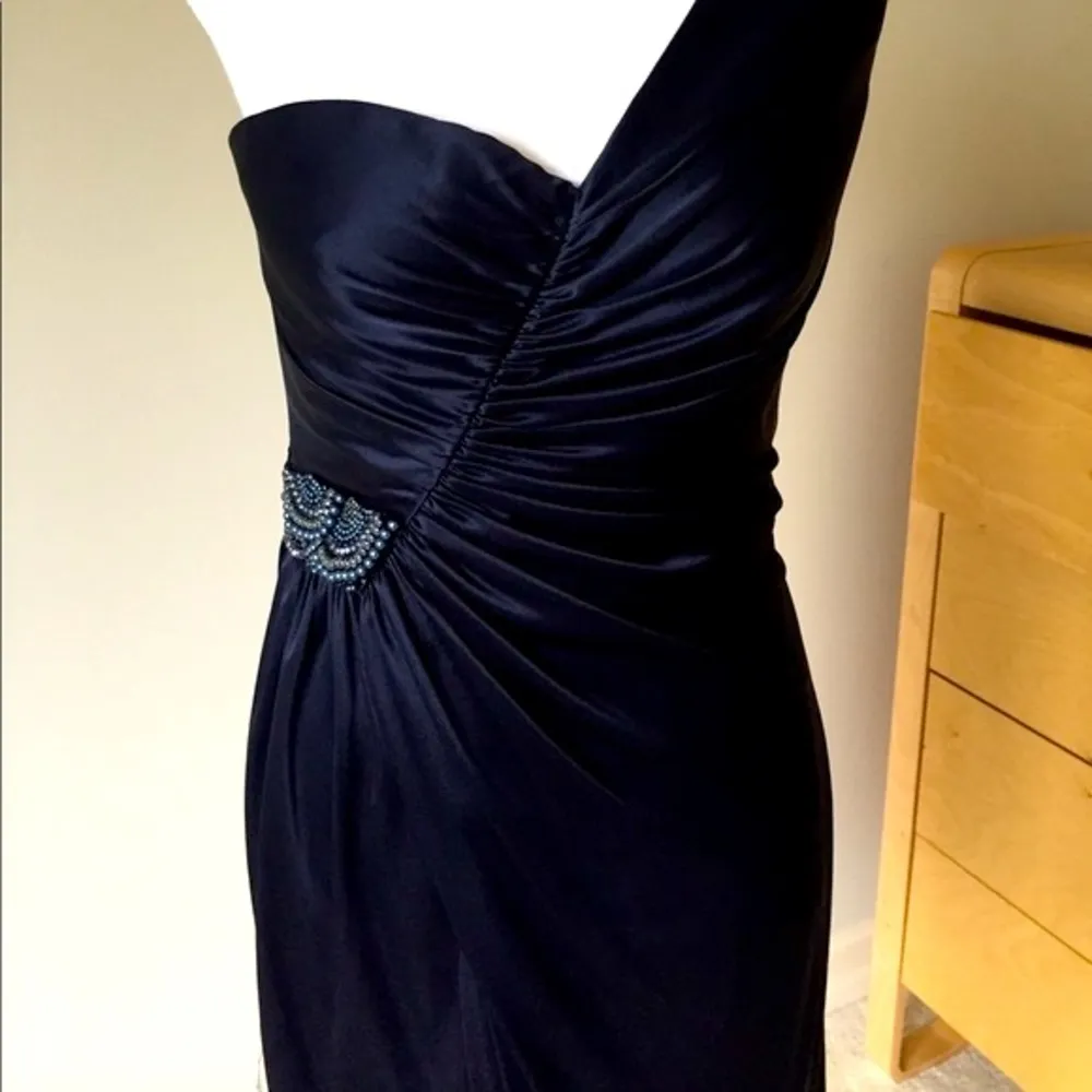 NWT Saks Fifth Ave Navy blue cocktail dress - Image 28
